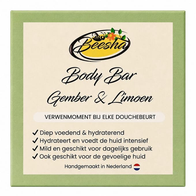 Beesha - Body Bar Gember & Limoen