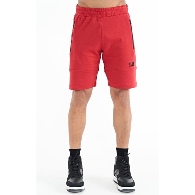 Heren Effen Gebreide Sweatshorts