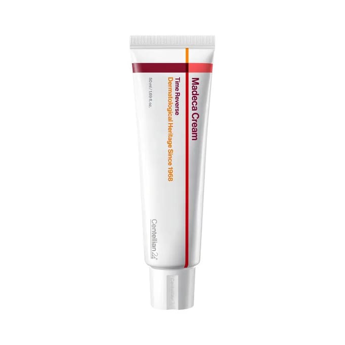 Centellian24 Madeca Cream Time Reverse 50 ml × 2 – Intensieve Anti-Aging & Huidbarrière Herstellende Crème (Dubbelpak) 50mlX2