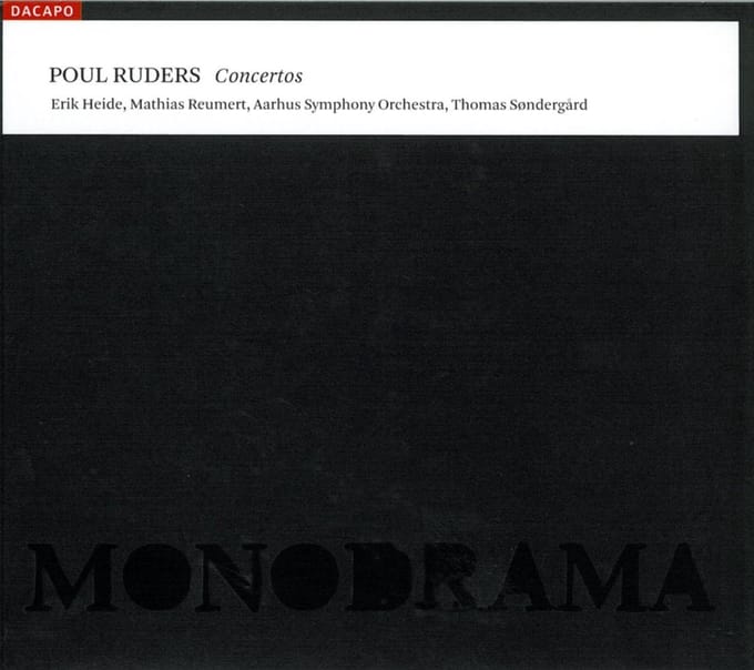 Erik Heide, Mathias Reumert, Aarhus Symphony Orchestra, Thomas Sondergard - Ruders: Concertos (CD)