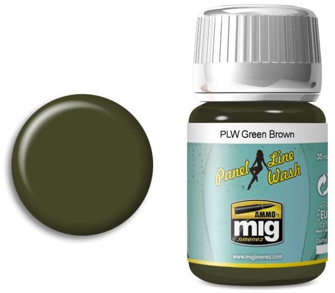 AMMO by Mig Jimenez Modelbouwdecoratie - MIG 1612 PLW Green Brown Effecten potje