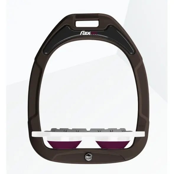 Plat Grip Bruin/Wit/Pruim Flex-On Green Composite