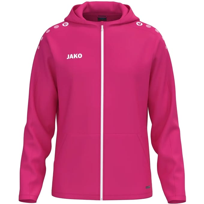 Jako One Jas Met Kap Heren - Deep Pink | Maat: M