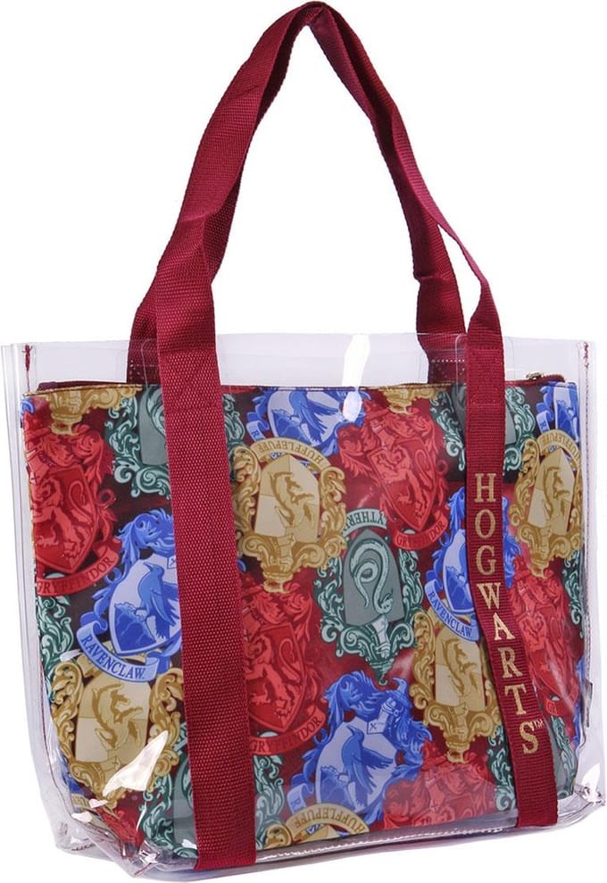 Handtas Howarts Harry Potter Handvatten Rood