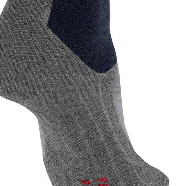 FALKE SK6 Pro warm dun wol lycel functioneel materiaal skisokken dames grijs - maat 39-40