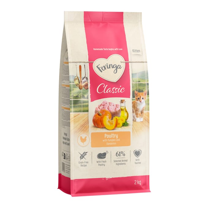 Feringa Kitten Classic gevogelte - Nieuw Recept 2 kg