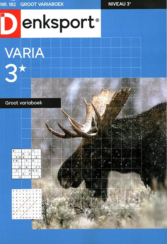 Denksport Groot Variaboek - 182 2025