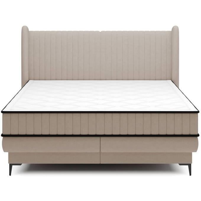 Boxspring Daccar velvet met opbergruimte 140 x 200 cm | Selsey Design