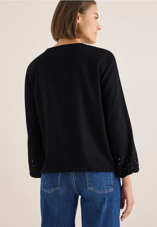 Blouse in effen kleur