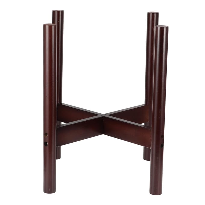 Bamboe Plantenstandaard Bloempot Houder Potstandaard Binnen Displayrek Kamer DecorM black