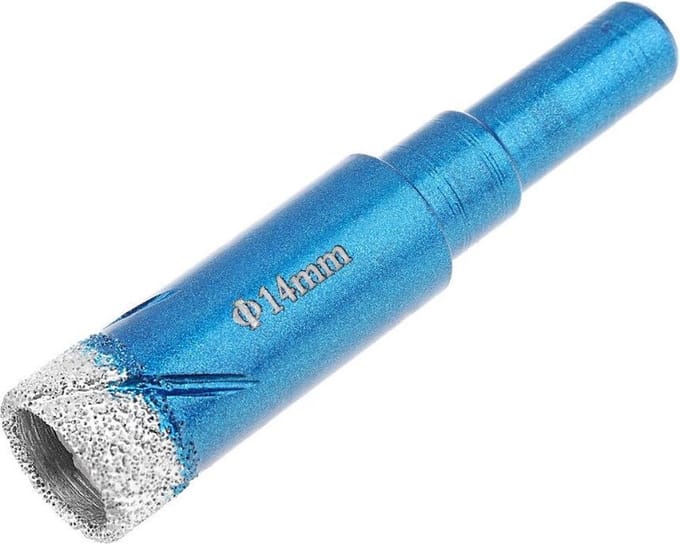Diamantboor - Tegelboor Droog Waxboor 14mm