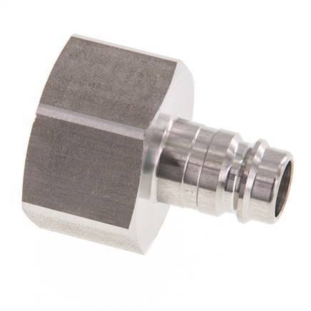 RVS DN 10 Luchtkoppeling Insteeknippel G 3/4 inch Binnendraad - CLP10-F-S-P-034