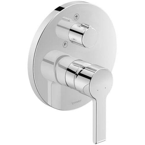Duravit B.2 single lever shower mixer concealed for 2 consumers B24210012010