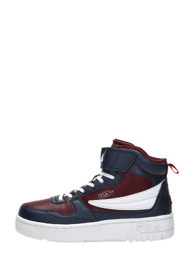 Fila Fxventuno Velcro Mid Sneakers blauw Pu - Maat 34