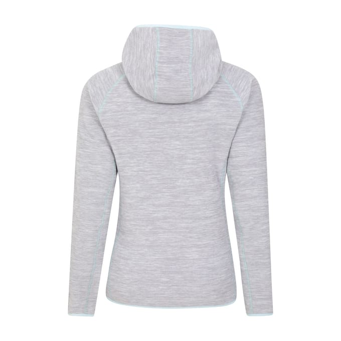 Mountain Warehouse Dames/Dames Lleyn II Melange Full Zip Hoodie (Grijs)