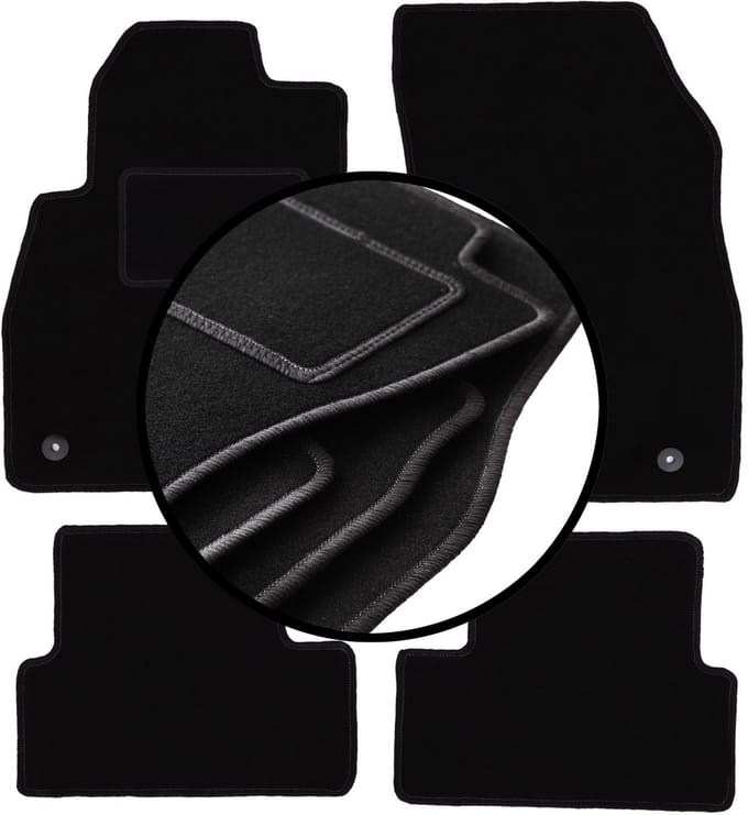 Complete set veloursmatten voor: Opel Cascada cabrio (2012-)