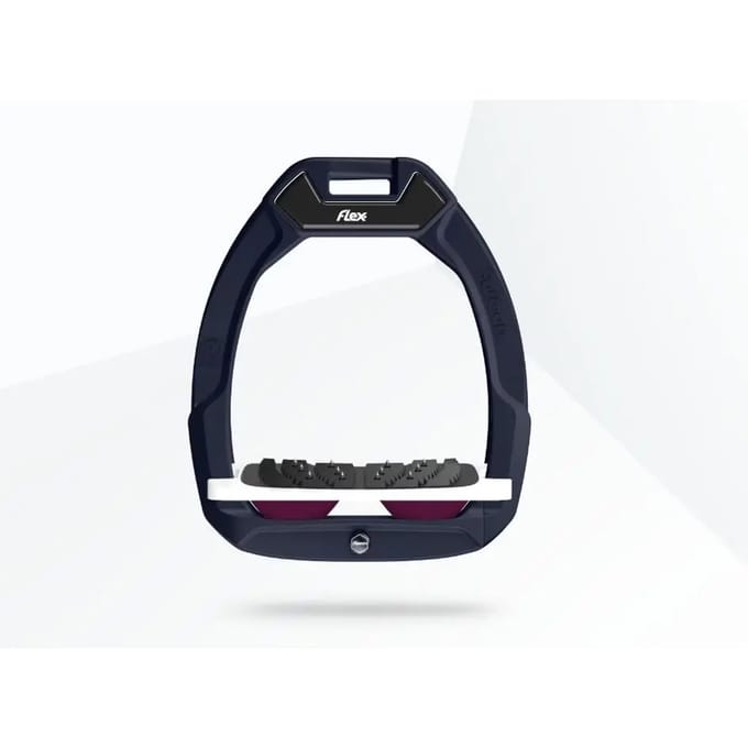 Veiligheidsstijgbeugels Ingeloten Ultra Grip Rood/Wit/Paars Flex-On Safe-On