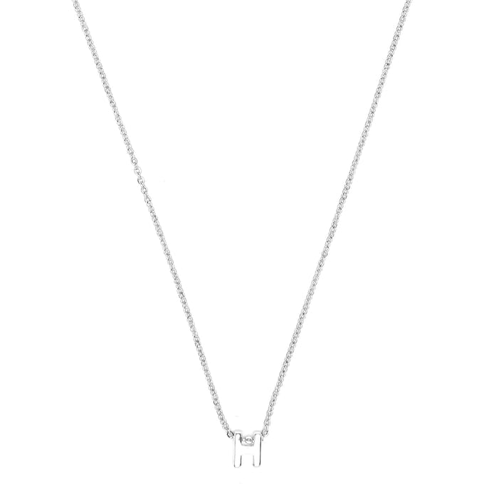 Luxenter Ketting met zilveren afwerking - Alphabet