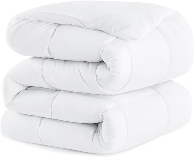 White-Label® Dekbed 240x220 - 2 Persoons 4 Seizoenen - Wasbaar - Extra Zacht -Wit