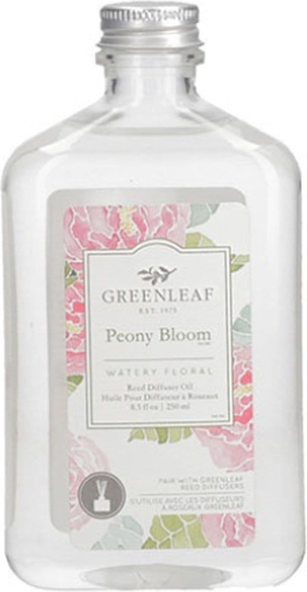 Greenleaf Diffuser Refil Oil Peony Bloom