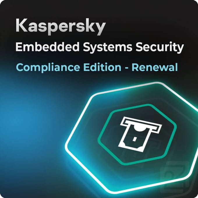 Kaspersky Embedded Systems Security Compliance Edition - Renewal 1 Jaar Vernieuwing 10 - 14 User
