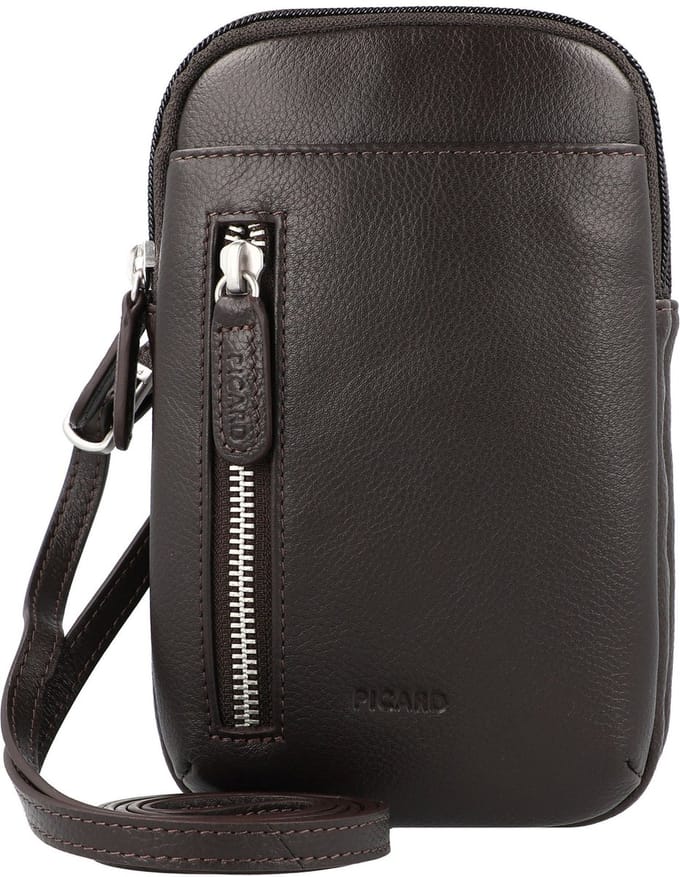 PICARD Schoudertas Milano Crossbody Bag Cafe Donkerbruin