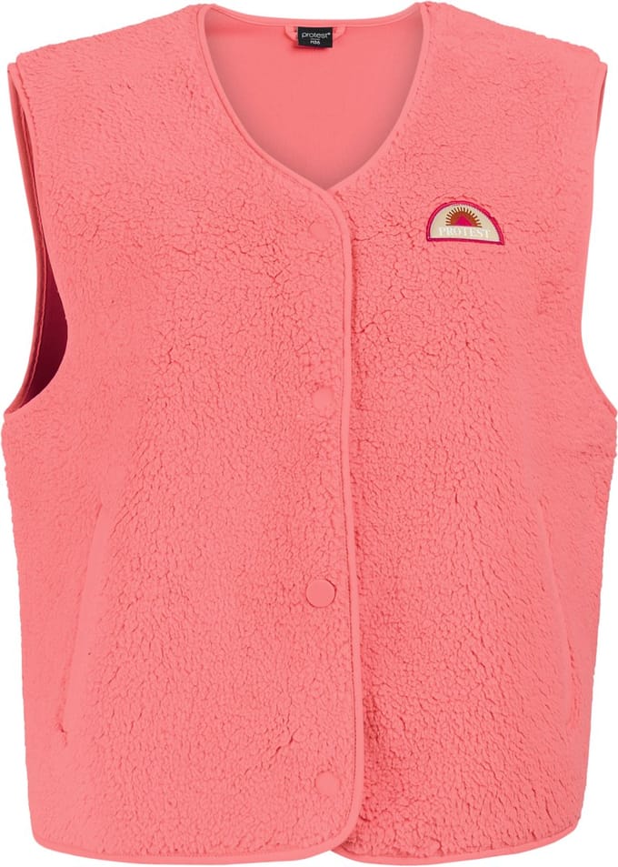 Protest PRTFranny - Bodywarmer Dames - Loose fit - Crème
