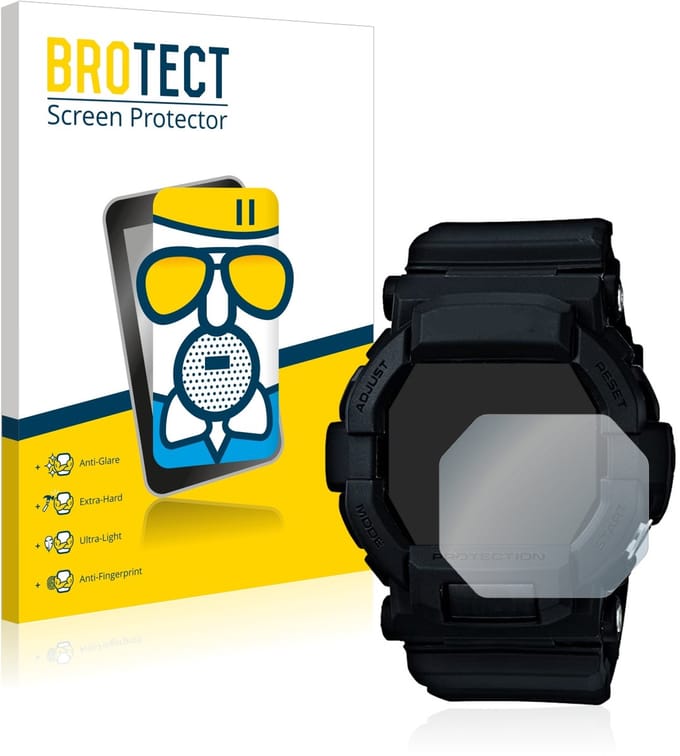 BROTECT - Screenprotector voor Casio G-Shock GD350 - Folie Beschermfolie Beschermglas matte