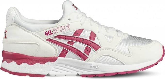 Asics Gel Lyte V GS wit roze sneakers meisjes (C541N-0119)