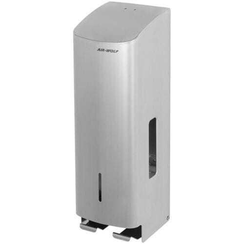 AIR-WOLF WC papierdispenser - voor 3 huishoudrollen - RVS Zilver