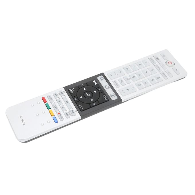 Universele Vervangende Afstandsbediening Compatibel voor Toshiba CT 90430 CT 90429 CT 90427 CT 90428 CT white