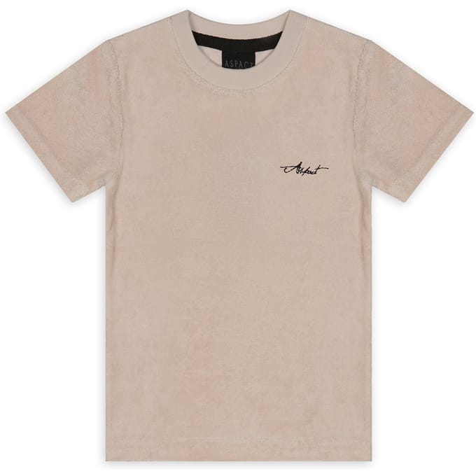 Aspact Kids Terry Tee Sand Größe: 92 | T-Shirts Outlet | kids | Braun