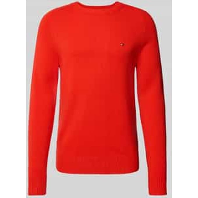 Regular fit gebreide pullover van het fijnste wol