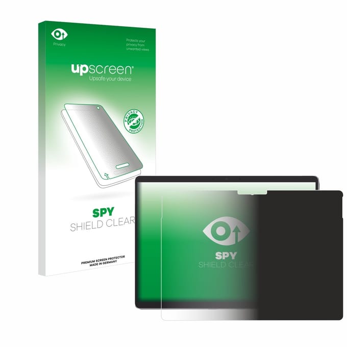 upscreen - privacy screenprotector voor Microsoft Surface Pro 8 (2021) - Folie Beschermfolie Blauwlichtfilter