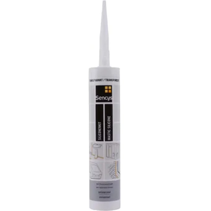 Sencys Siliconenkit Universeel Transparant 310ml