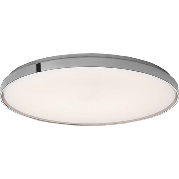 Flos - Clara plafondlamp - met chroomkleurige ring - zilver