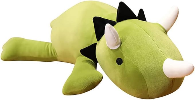 Groot XXL Pluche Dinosaurus Knuffel Vriendelijk Dino Kussen Speelgoed Cadeau