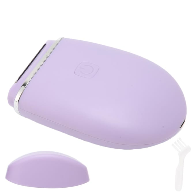 Dames Scheermesjes USB Incisief Delicaat Draagbaar Elektrisch Scheerapparaat voor Veiligheid Ontharing white