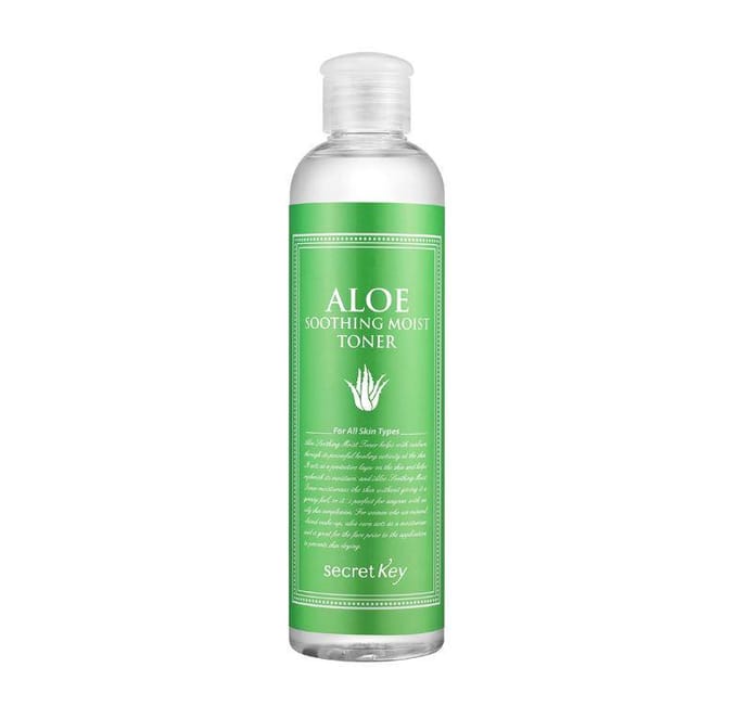 Secret Key, soothing moisture toner, aloe, 248ml (8.38fl oz) white