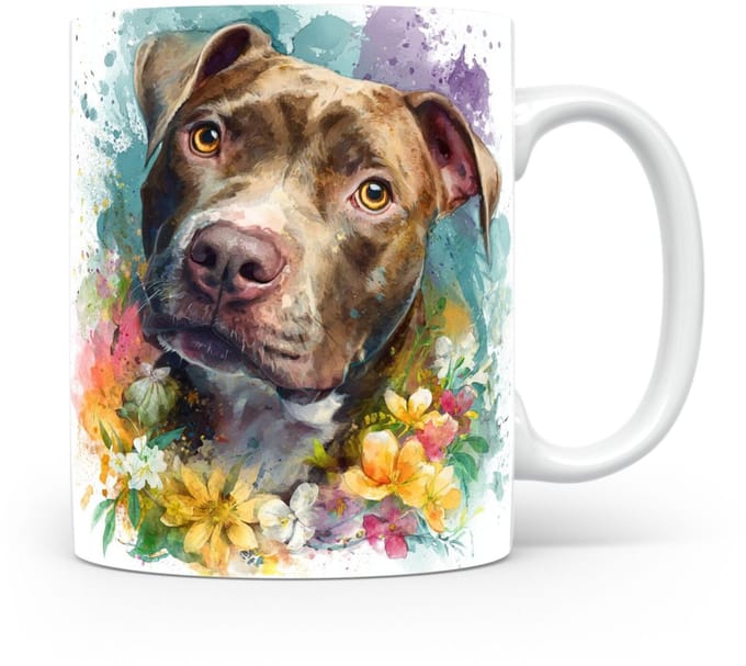 Beker Amerikaanse Pitbull