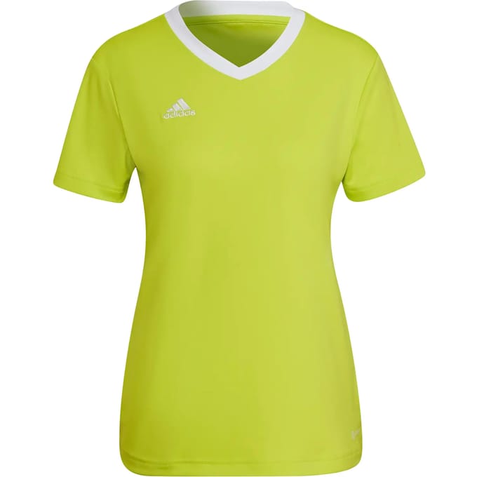 adidas Performance Entrada 22 Voetbalshirt - Dames - Geel - XS