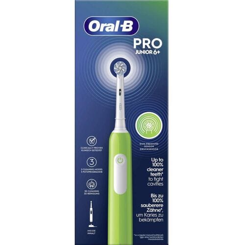 Oral-B Pro Junior 6+ 743027 Elektrische kindertandenborstel Groen