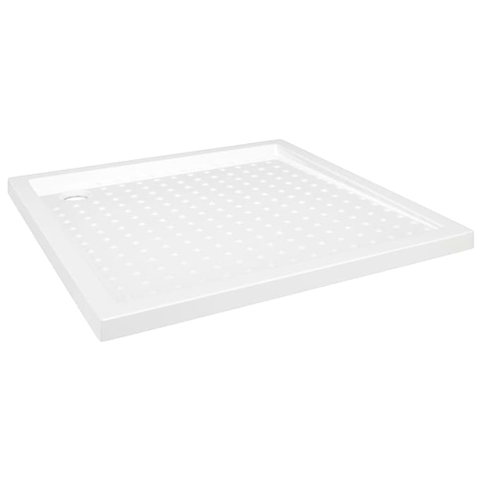 vidaXL - Douchebakken - 90 - x - 90 - x - 4 - cm - ABS