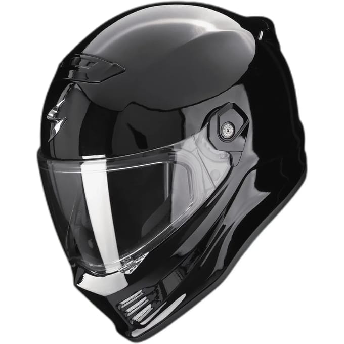 Scorpion Covert FX Solid Zwart Integraalhelm - Maat M - Helm
