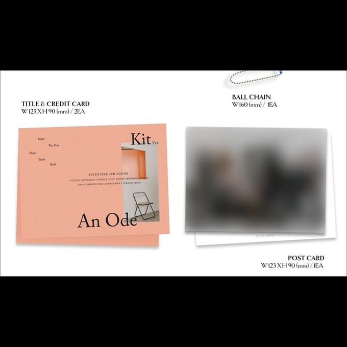 SEVENTEEN - AN ODE KiT ver. Album(Vernieuwing) Kit ver. white
