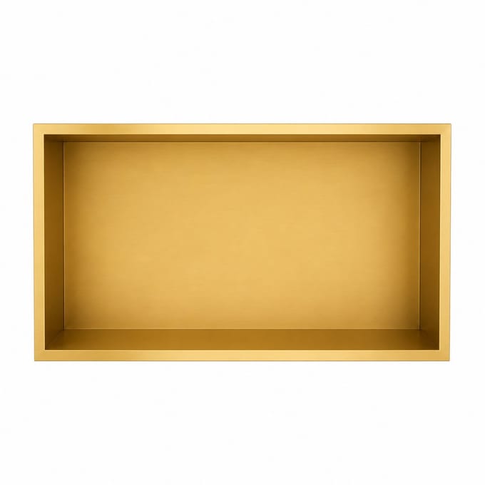 EAVY - Inbouwnis Badkamer Goud - 60×30×10 cm - RVS