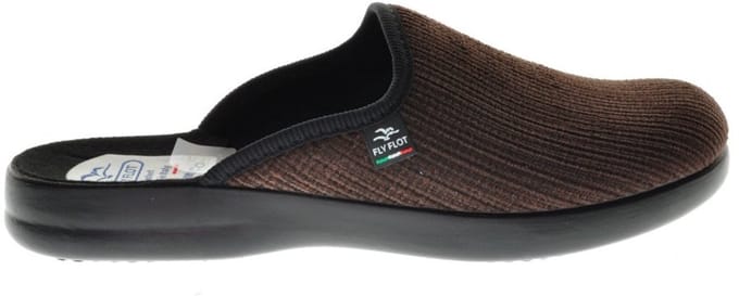 Fly Flot Pantoffels Bruin Heren maat 42