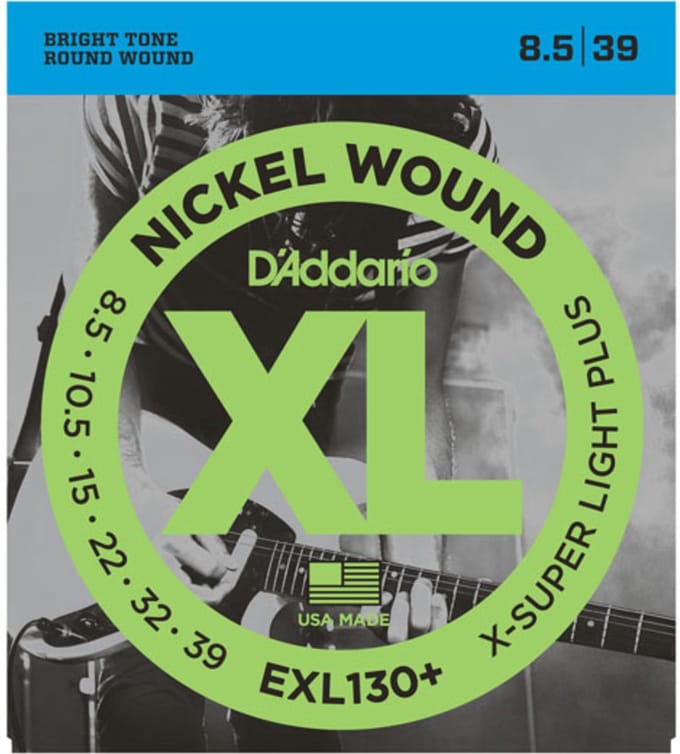 D'Addario EXL130+ Elektrische Gitaarsnaren (8.5-39) Extra Super Light Plus