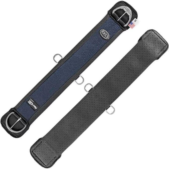 Western singel voor paard van neopreen met gesp Pool's
