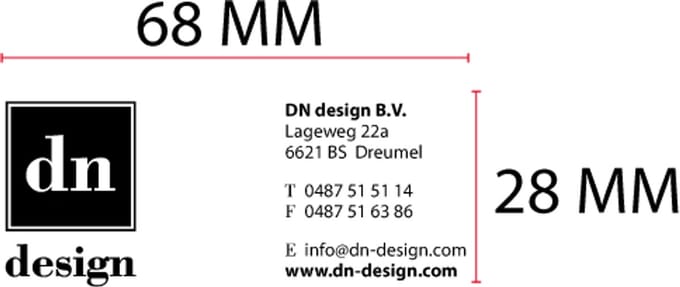 Stempelplaatje Trodat Printy 4931